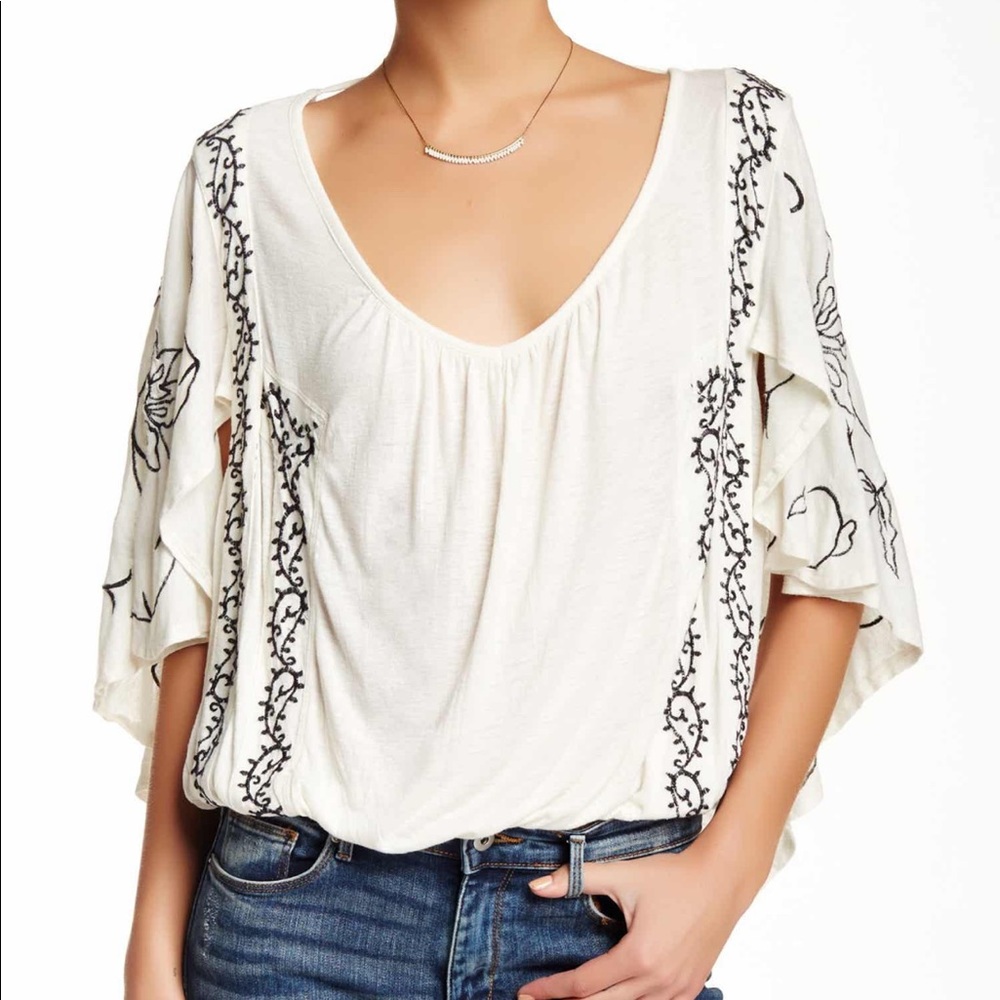 Free people flutter top